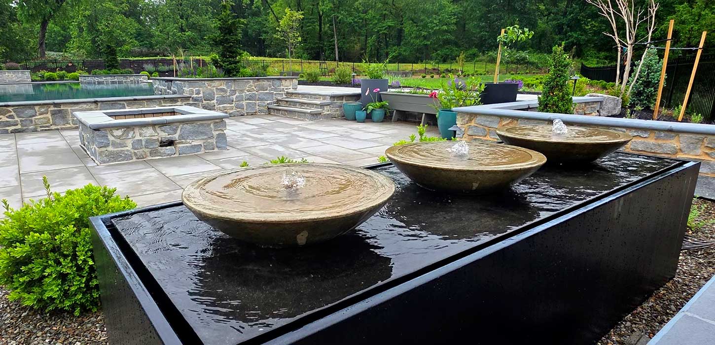 Water Features Slide background